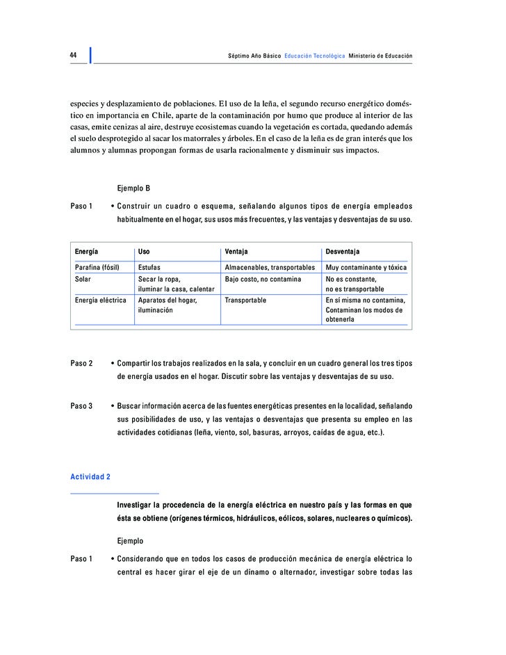 Prof. Waldo Delgado Planes y Programas Septimo Basico