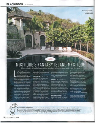 Departures - Mustique