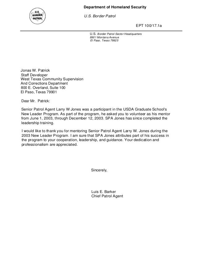 letters recommendations