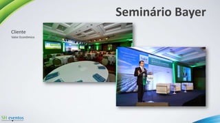 Seminário Bayer
Valor Econômico
Cliente
 