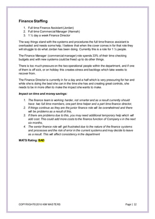 Finance Roadmap example | DOCX