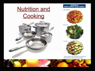 Nutrition and
Cooking
 