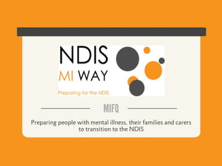 Info Session NDIS Participant Readiness