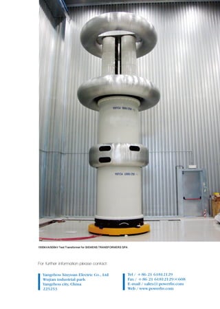 1 AC Test Transformer