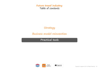 147Copyright © Capgemini 2015. All Rights Reserved
Strategy
Business model reinvention
Practical tools
Future travel industry:
Table of contents
147Copyright © Capgemini 2015. All Rights Reserved
 
