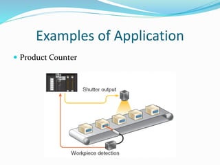 Examples of Application
 Product Counter
 