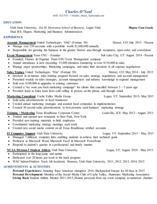 Utah Resume Example CJ Resume 2016 | DOCX