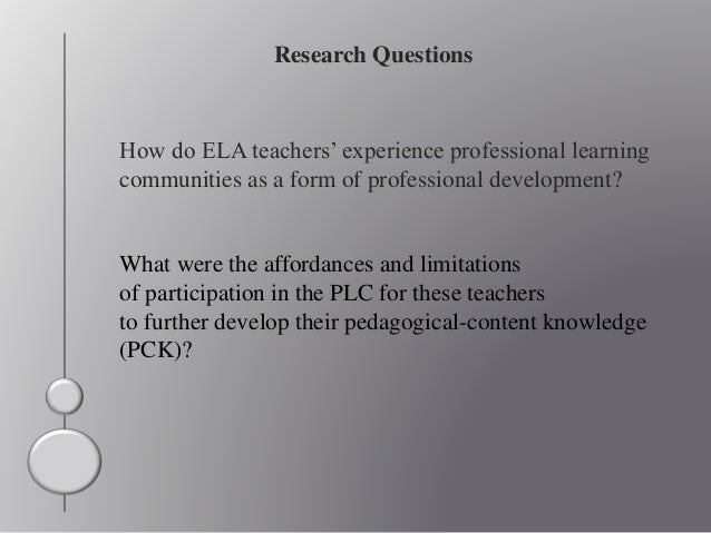 Develop research questions dissertation defense