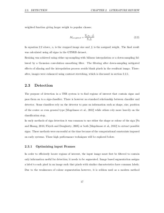 Traffic sign recognition research paper image