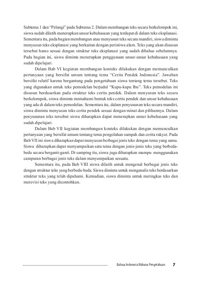 7 bahasa indonesia buku guru