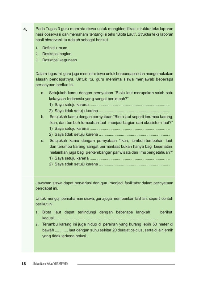 7 bahasa indonesia buku guru 7 bahasa indonesia buku guru