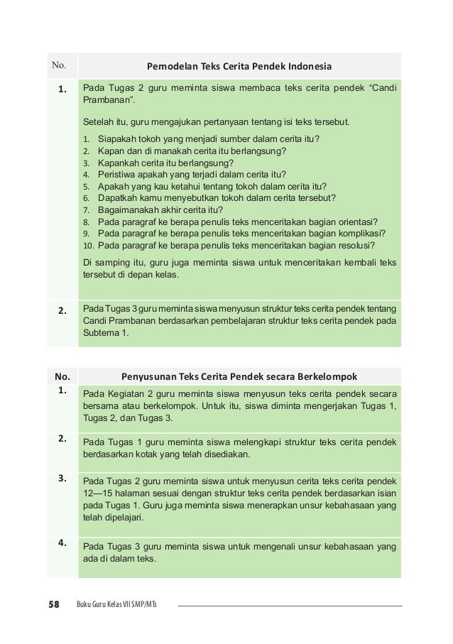 7 Bahasa Indonesia Buku Guru