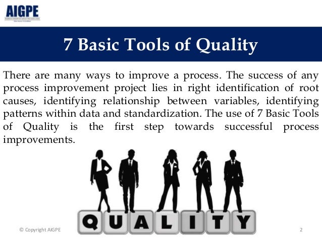 A Study of 7 Basic Tools of Quality