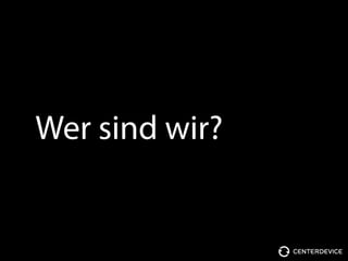 Wer sind wir?
 