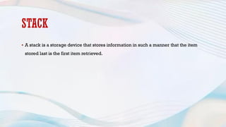 7BCEE2A - UNIT V - STACK ORGANIZATION.pdf