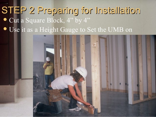 Tektrim Umb Installation