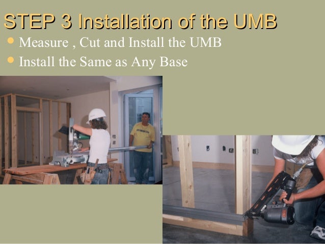 Tektrim Umb Installation