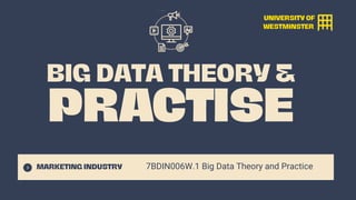 7BDIN006W.1 Big Data Theory and Practice
 