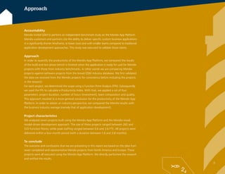 QSM Mendix Benchmark Report | PPT