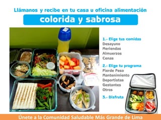 Únete a la Comunidad Saludable Más Grande de Lima
 