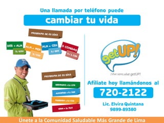 Únete a la Comunidad Saludable Más Grande de Lima
 