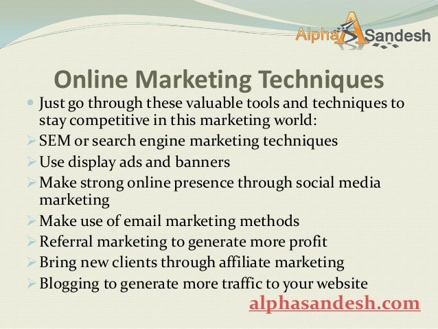 7 best online marketing techniques to enhance your business