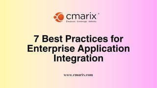 Understanding Enterprise Application Integration