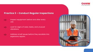 7 Best Practices for Heavy Equipment Maintenance to Enhance its ...