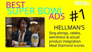 The 7 Best Super Bowl Ads of 2026 by Be The Machine | PPTX