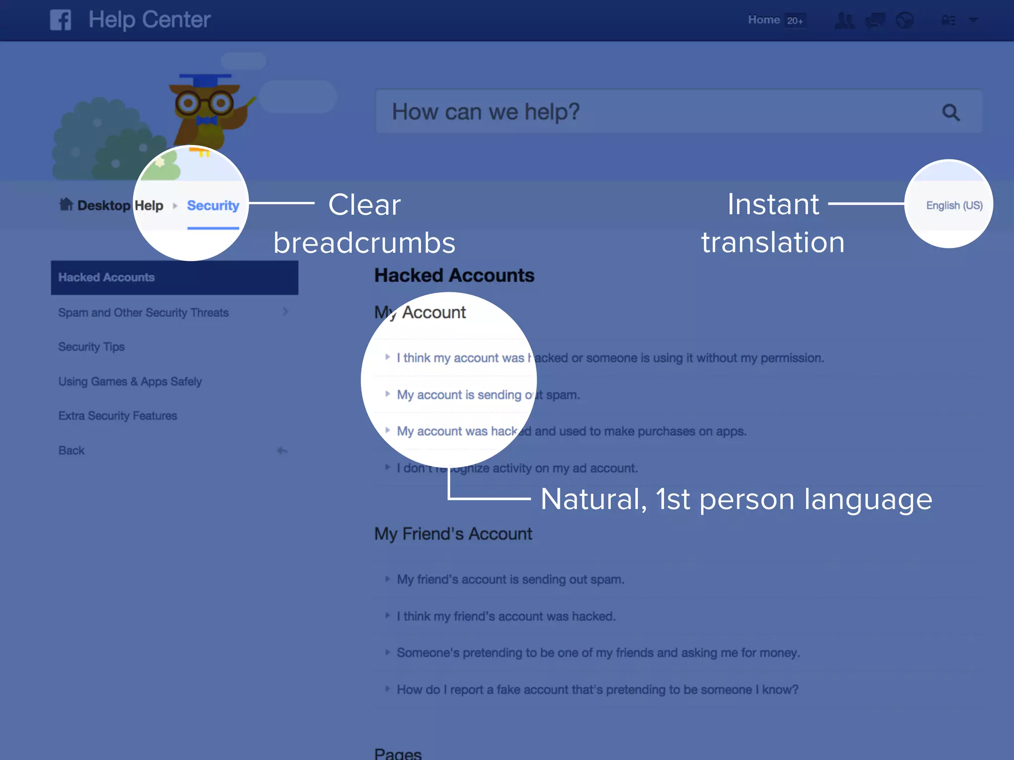 Clear
breadcrumbs
Instant
translation
Natural, 1st person language