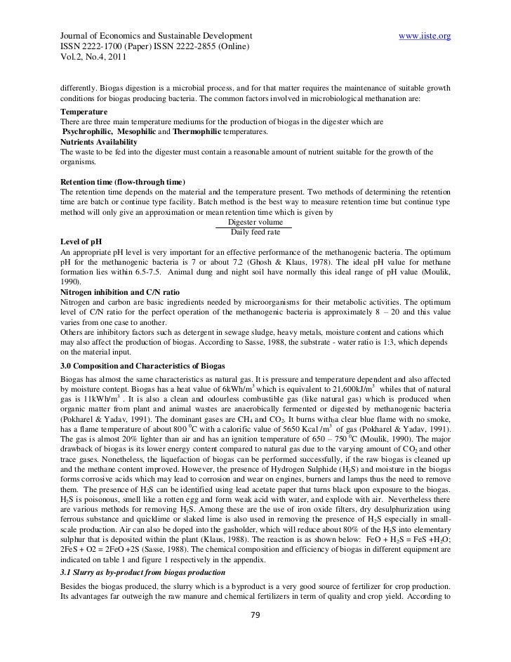 Essay on biogas image