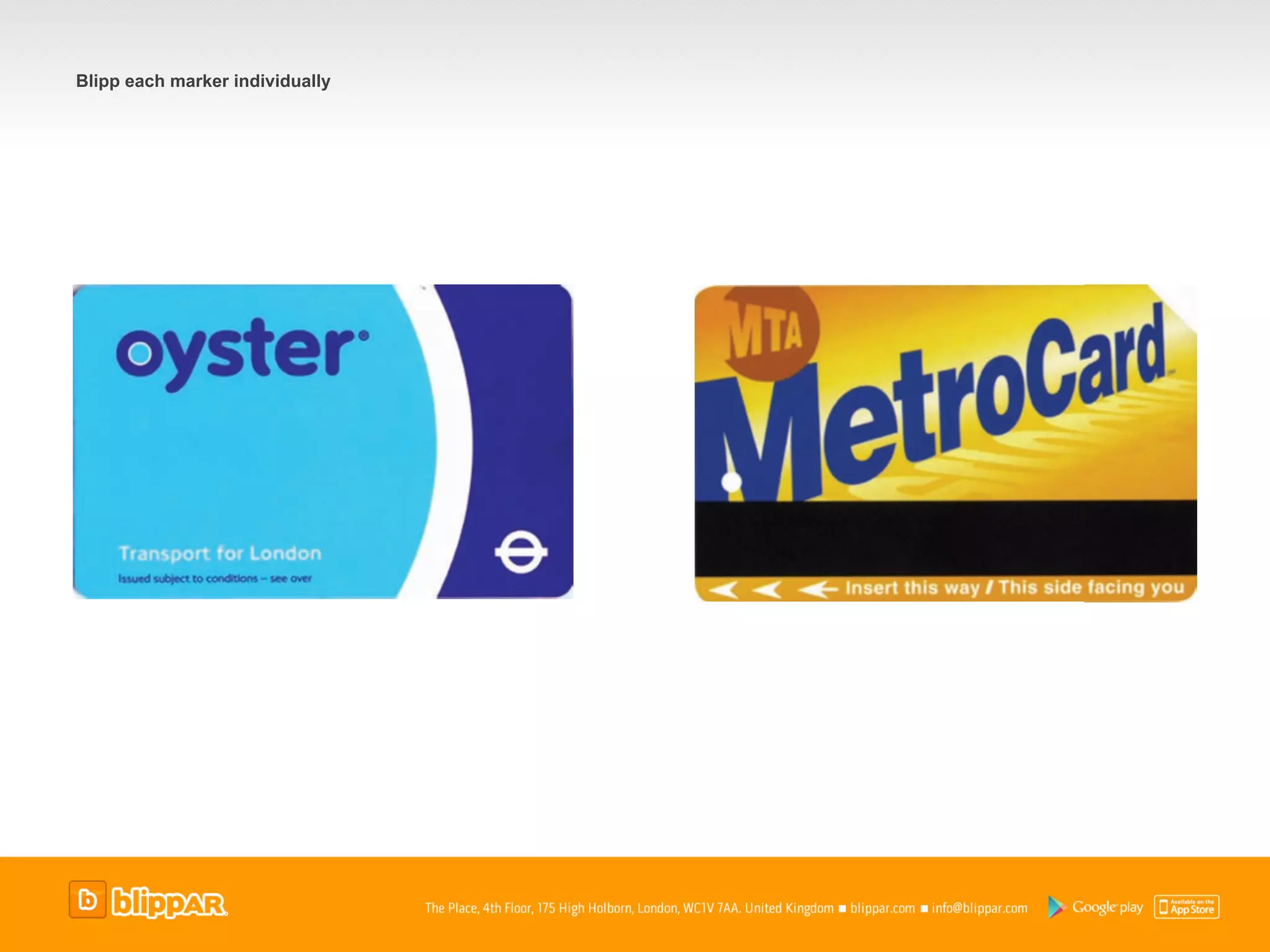 Blipp each marker individually
 