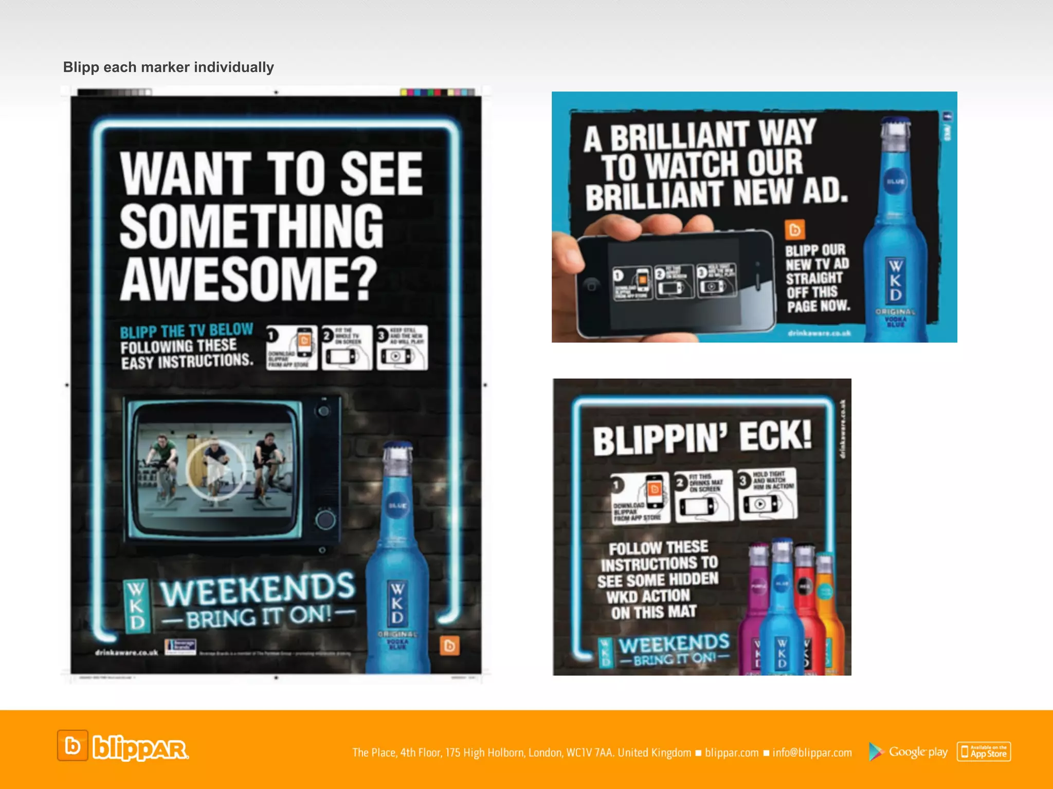 Blipp each marker individually
 