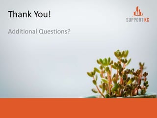 Thank You!
Additional Questions?
 