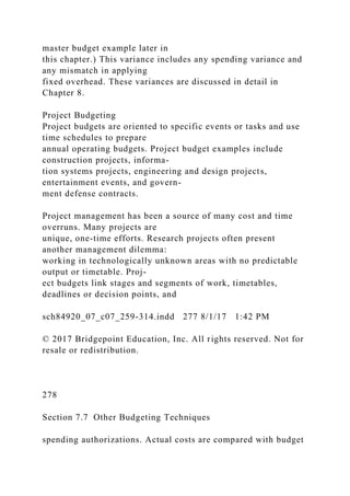 7 Budgeting for Operations ManagementWavebreakmediaiStock.docx