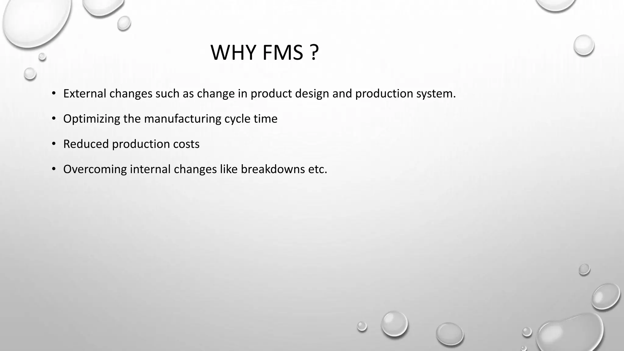 Flexible manufacturing system ppt | PPTX