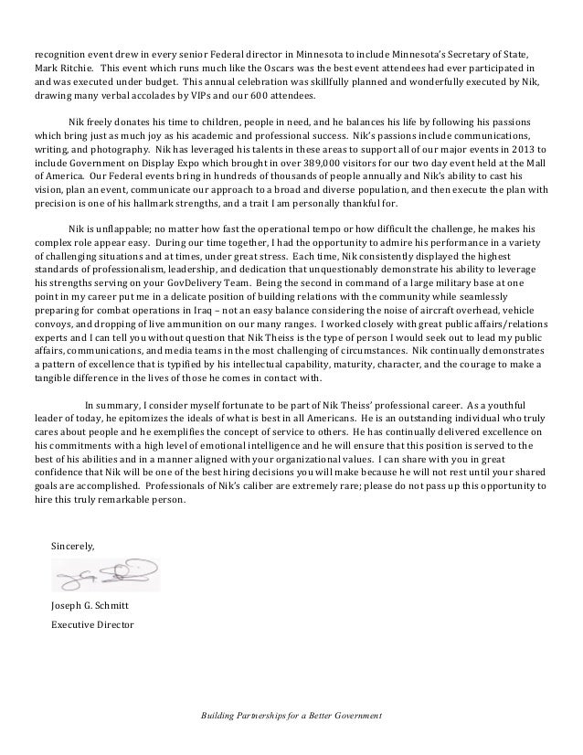 government letter of recommendation major magdalene government letter of recommendation