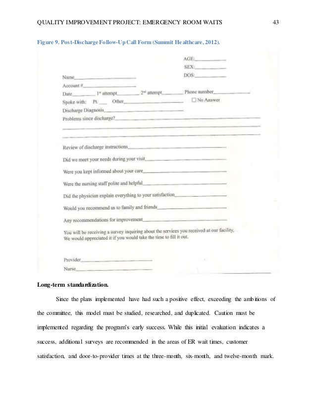 Quality Improvement Paper