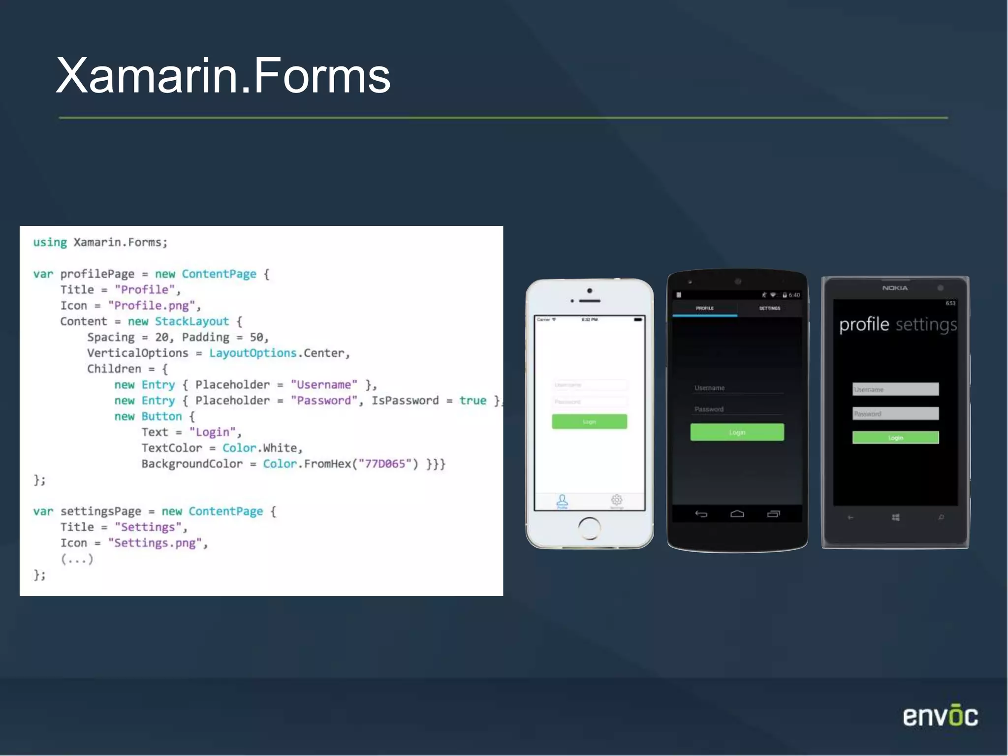 Xamarin.Forms 
