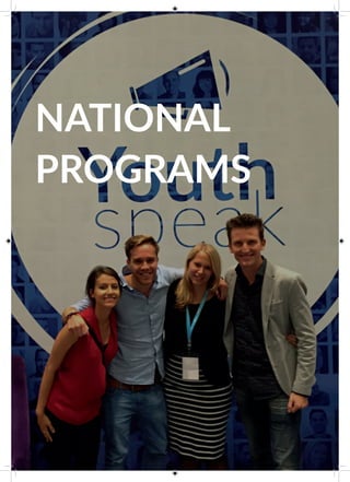 NATIONAL
PROGRAMS
 