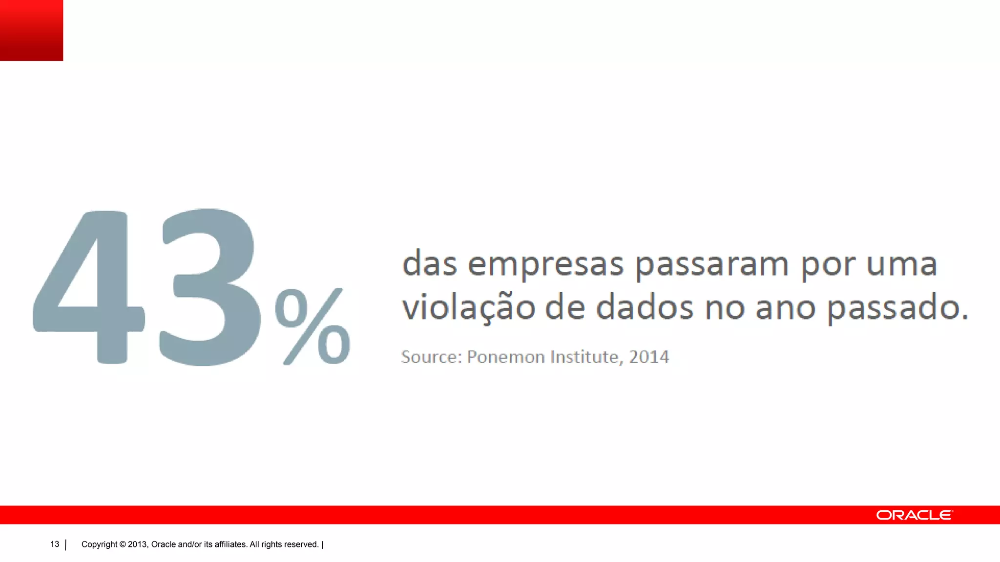Copyright © 2013, Oracle and/or its affiliates. All rights reserved. |13
 