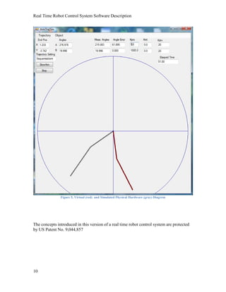 Real Time Robot Control System Software Description_3 | PDF