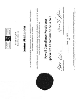 PCP Certification