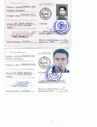 Licences Surveyor_May 8 2003-Jun 7 2004