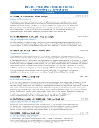 Resume updated | PDF