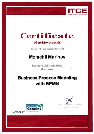 Business Process Moduling BPMN2.0