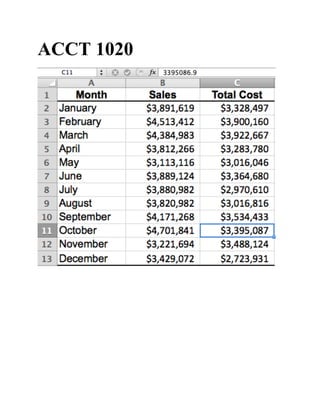 ACCT 1020
 