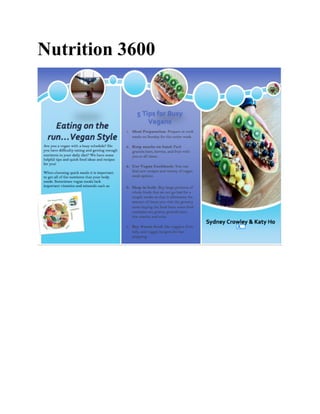 Nutrition 3600
 