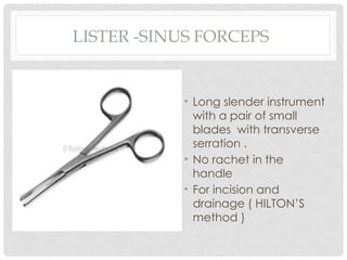 Hilton Instruments Orthopedics Instruments , Viva voce mbbs | PPTX