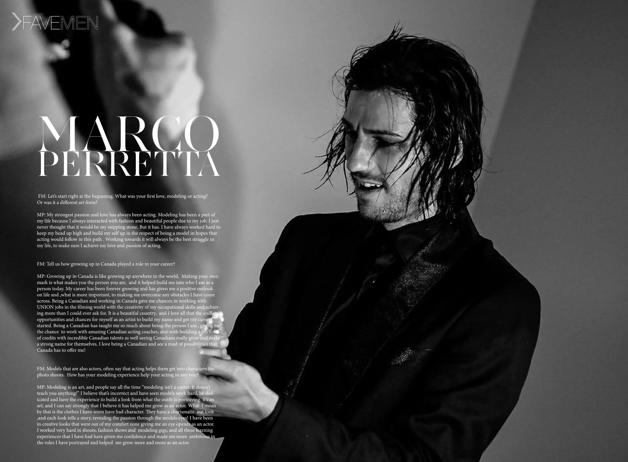 Magazine Write Up Marco Perretta Fave Men Magazine write up | PPT